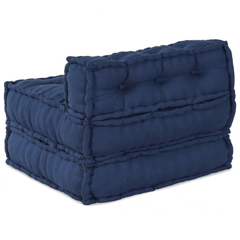 Modularna sofa patchworkowa Indygo 70 x 70 x 56 cm tkanina