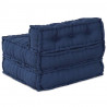 Modularna sofa patchworkowa Indygo 70 x 70 x 56 cm tkanina