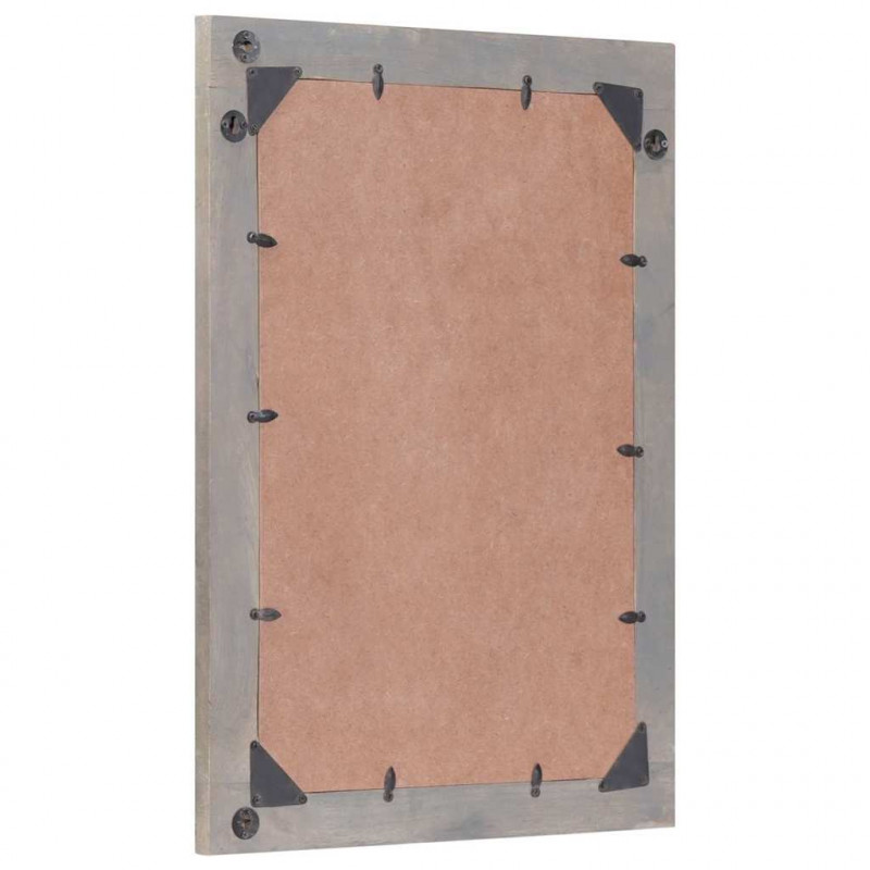 Lustro łazienkowe Z lustrem Szary 70 x 50 x 2,5 cm