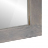 Lustro łazienkowe Z lustrem Szary 70 x 50 x 2,5 cm