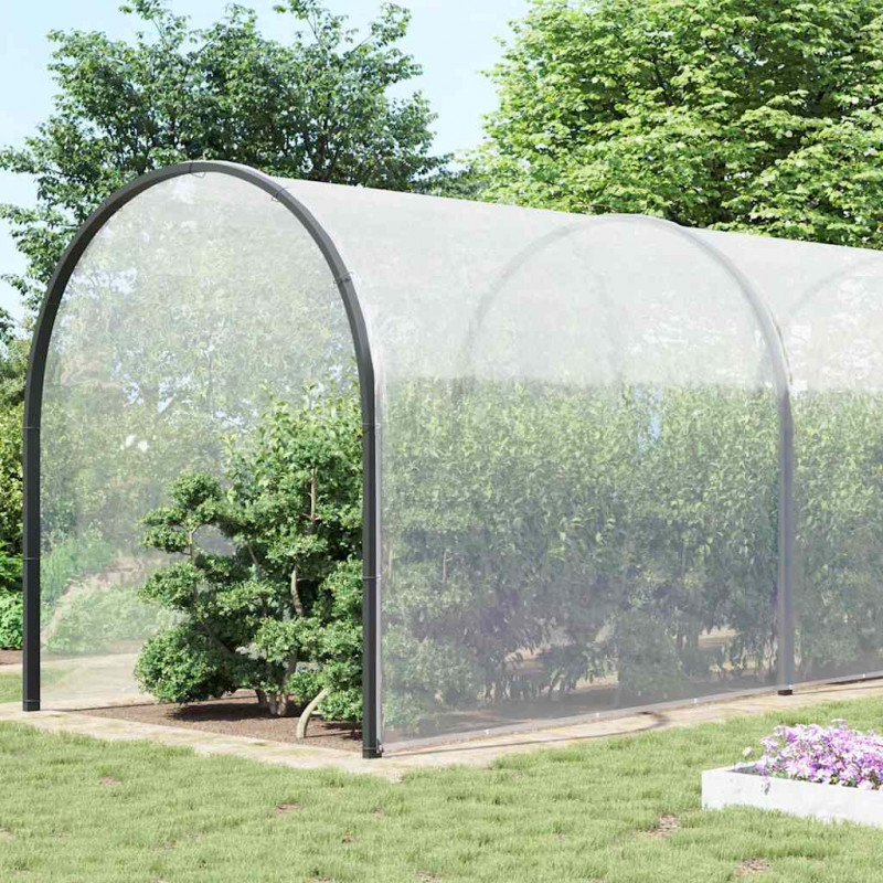 Przezroczysta plandeka z oczkami 12x12 m Polietylen