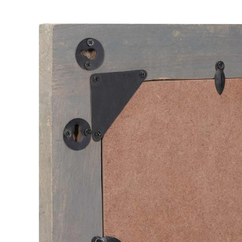 Lustro łazienkowe Z lustrem Szary 70 x 50 x 2,5 cm