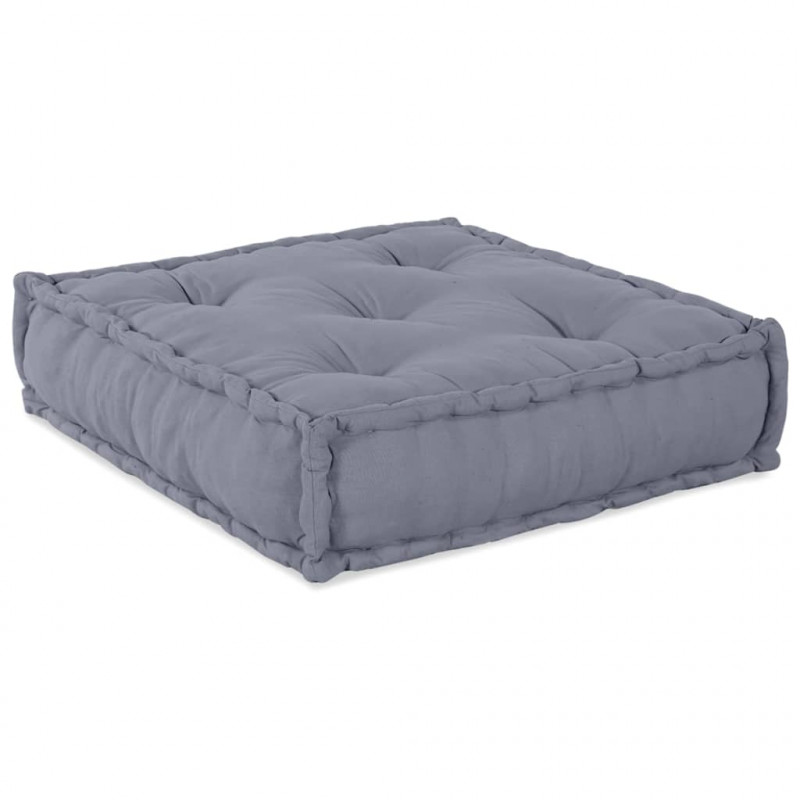 Modularna sofa patchworkowa Szary 70 x 70 x 56 cm tkanina