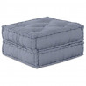 Modularna sofa patchworkowa Szary 70 x 70 x 36 cm tkanina