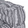 Modularna sofa patchworkowa Szary Print 70 x 70 x 56 cm tkanina