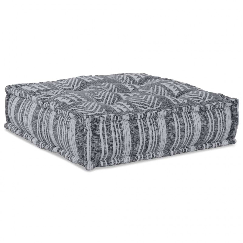 Modularna sofa patchworkowa Szary Print 70 x 70 x 36 cm tkanina