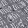 Modularna sofa patchworkowa Szary Print 70 x 70 x 36 cm tkanina