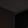 Szafka Nocna 2 pcs Czarny 40 x 33 x 46 cm Drewno z mango