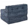 Modularna sofa patchworkowa Indygo Print 70 x 70 x 56 cm