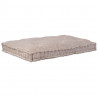 Modularny sofa patchworkowy Jasny Brąz 120 x 80 x 12 cm tkanina