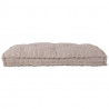 Modularny sofa patchworkowy Jasny Brąz 120 x 80 x 12 cm tkanina