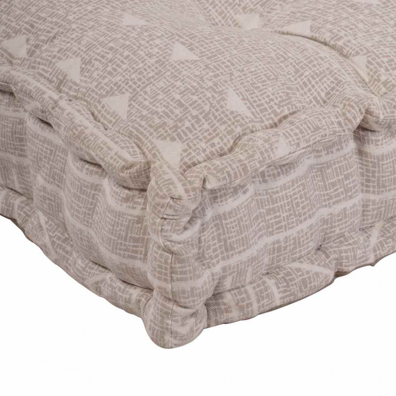 Modularny sofa patchworkowy Jasny Brąz 120 x 80 x 12 cm tkanina