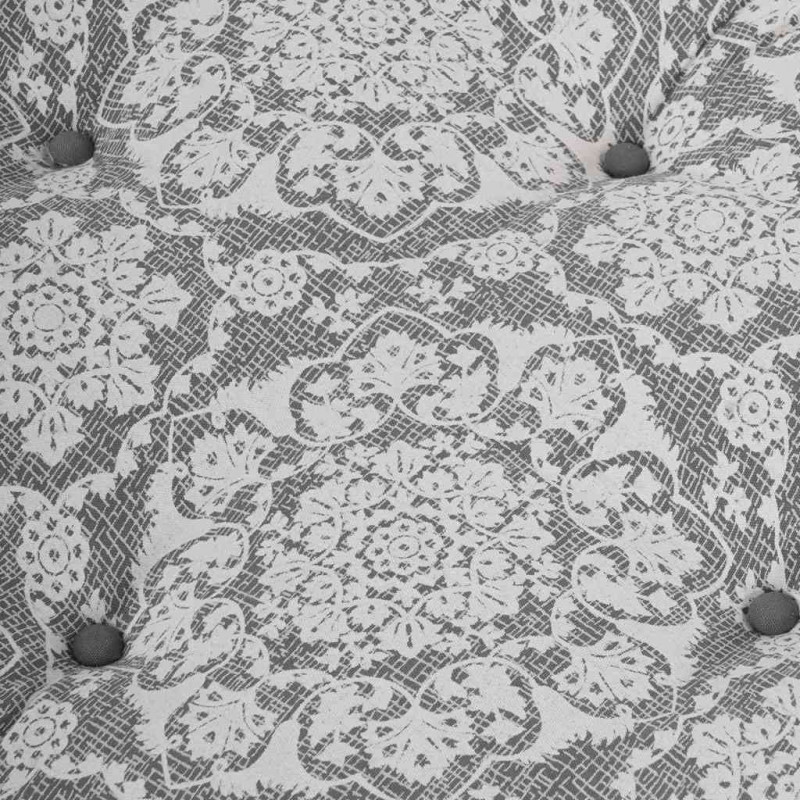Modularny sofa patchworkowy Jasnoszary 120 x 80 x 12 cm tkanina