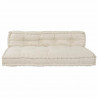 Modularny sofa patchworkowy 2 pcs Kremowy 120 x 80 x 38 cm