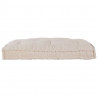Modularny sofa patchworkowy Kremowy 120 x 80 x 12 cm tkanina