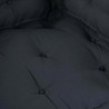 Modularny sofa patchworkowy 3 pcs Antracyt 120 x 80 x 38 cm