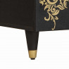 Stolik kawowy Czarny 100 x 54 x 40 cm Drewno z mango