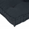 Modularny sofa patchworkowy 2 pcs Antracyt 120 x 80 x 38 cm