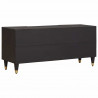 Szafka pod telewizor Czarny 105 x 33 x 46 cm Drewno z mango