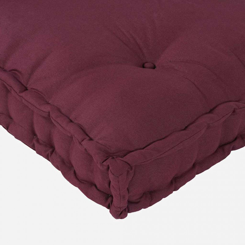 Modularny sofa patchworkowy 2 pcs Bordowy 120 x 80 x 38 cm