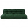 Modularny sofa patchworkowy 2 pcs Zielony 120 x 80 x 38 cm