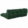 Modularny sofa patchworkowy 2 pcs Zielony 120 x 80 x 38 cm