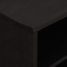 Szafka pod telewizor Czarny 80 x 33 x 46 cm Drewno z mango