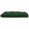 Modularny sofa patchworkowy Zielony 120 x 80 x 12 cm tkanina