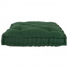 Modularny sofa patchworkowy Zielony 120 x 80 x 12 cm tkanina