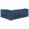 Modularny sofa patchworkowy 3 pcs Indygo 120 x 80 x 38 cm