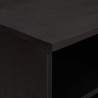 Szafka pod telewizor Czarny 80 x 33 x 46 cm Drewno z mango