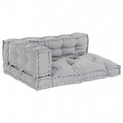 Modularny sofa patchworkowy 3 pcs Szary 120 x 80 x 38 cm