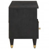 Szafka pod telewizor Czarny 100 x 33 x 46 cm Drewno z mango