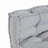Modularny sofa patchworkowy 2 pcs Szary 120 x 80 x 38 cm