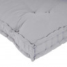 Modularny sofa patchworkowy 2 pcs Szary 120 x 80 x 38 cm