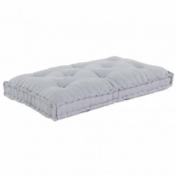 Modularny sofa patchworkowy Szary 120 x 80 x 12 cm tkanina