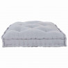 Modularny sofa patchworkowy Szary 120 x 80 x 12 cm tkanina
