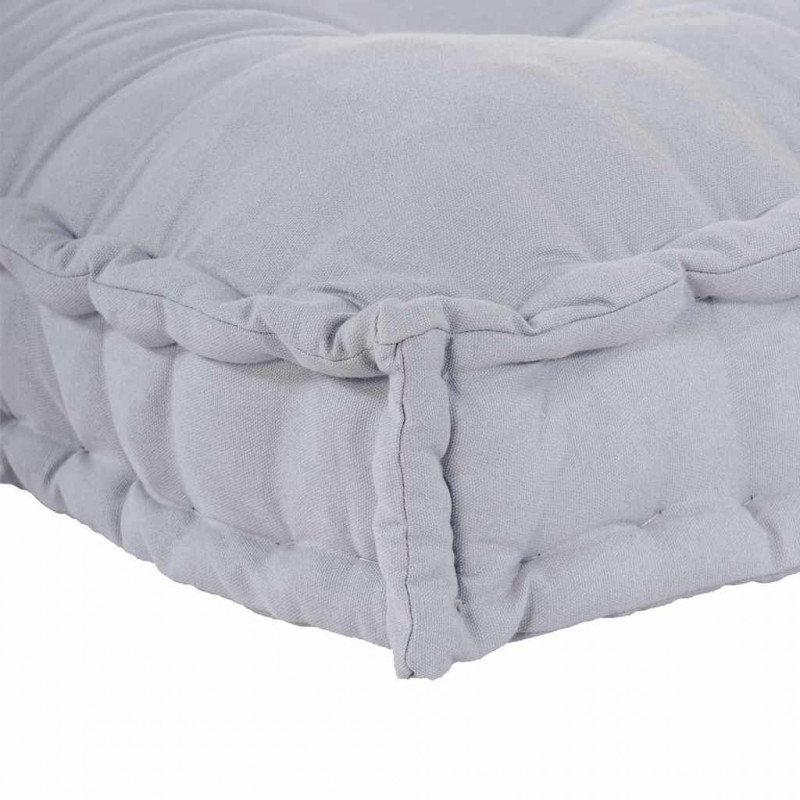 Modularny sofa patchworkowy Szary 120 x 80 x 12 cm tkanina