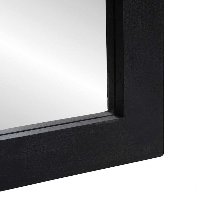 Lustro łazienkowe Z lustrem Czarny i Srebrny 70 x 50 x 2,5 cm