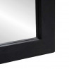 Lustro łazienkowe Z lustrem Czarny i Srebrny 70 x 50 x 2,5 cm