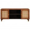 Szafka pod telewizor Brązowy 105 x 33,5 x 46 cm Drewno z mango
