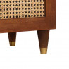 Szafka pod telewizor Brązowy 105 x 33,5 x 46 cm Drewno z mango