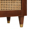 Szafka pod telewizor Brązowy 70 x 33,5 x 46 cm Drewno z mango