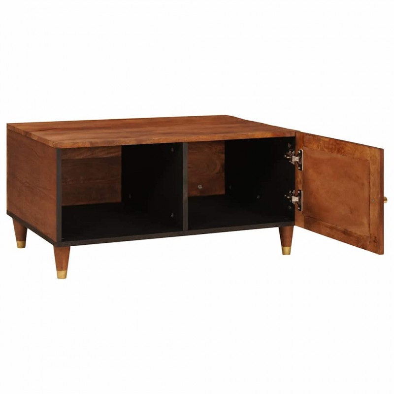 Stolik kawowy 80 x 50 x 40 cm Drewno z mango