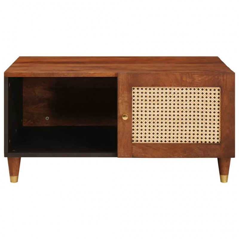 Stolik kawowy 80 x 50 x 40 cm Drewno z mango
