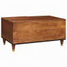 Stolik kawowy 80 x 50 x 40 cm Drewno z mango