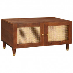 Stolik kawowy 80 x 50 x 40 cm Drewno z mango