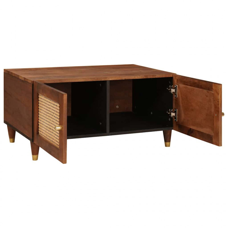 Stolik kawowy 80 x 50 x 40 cm Drewno z mango