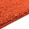 Zestaw mat łazienkowych antypoślizgowych 2 pcs Pomarańczowy PP