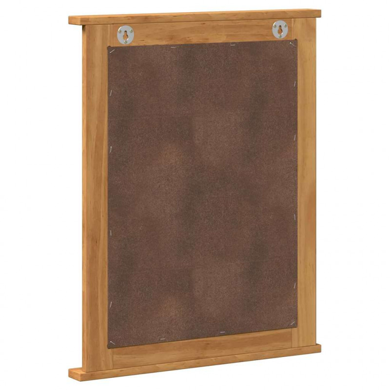 Lustro VIGO Miodowy brąz 55,5 x 5 x 70 cm Lite drewno sosnowe